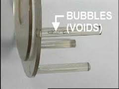 Vacuum voids defect in injection molding