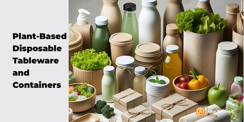 Plant-Based Disposable Tableware and Containers