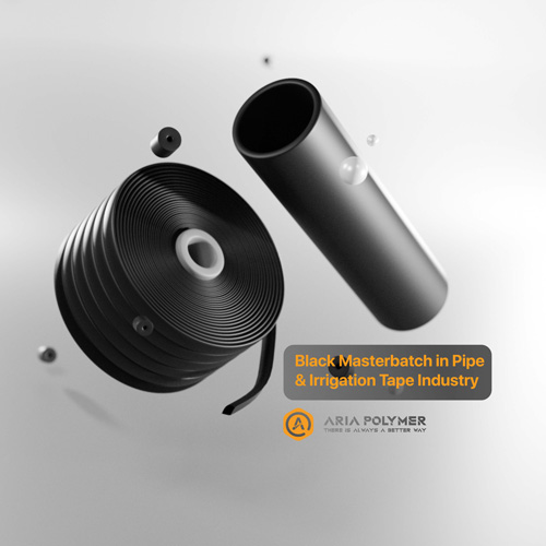 black masterbatch in pipe and agriculture tape