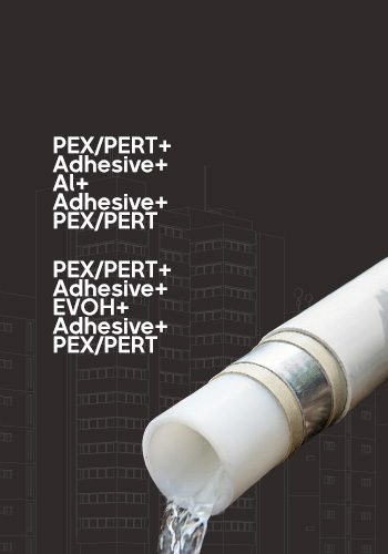 Multilaye pipe adhesive