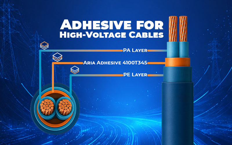 adhesive for high voltage cable